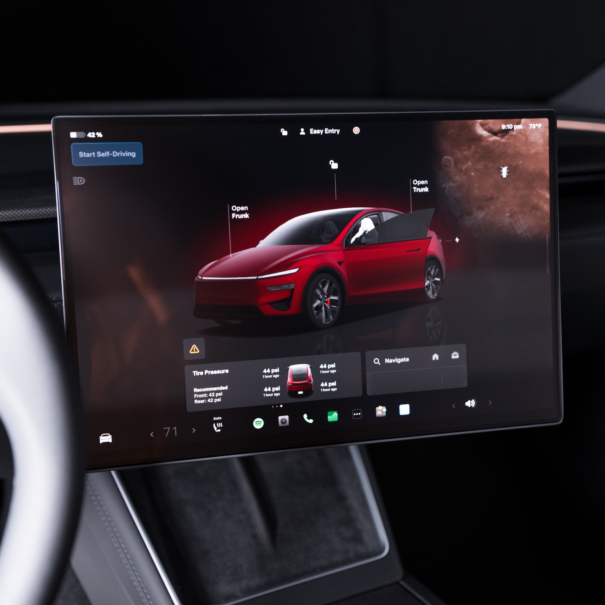 Protection Écran Verre Trempé 9H Pour Tesla Model 3 (2017-2023) Et Model Y (2020-2024) 15 Pouces